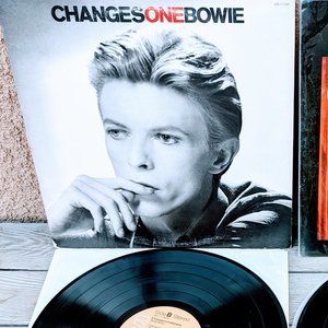 Vintage Vinyl Records David Bowie  ChangesOneBowie & Cat People SoundTrack